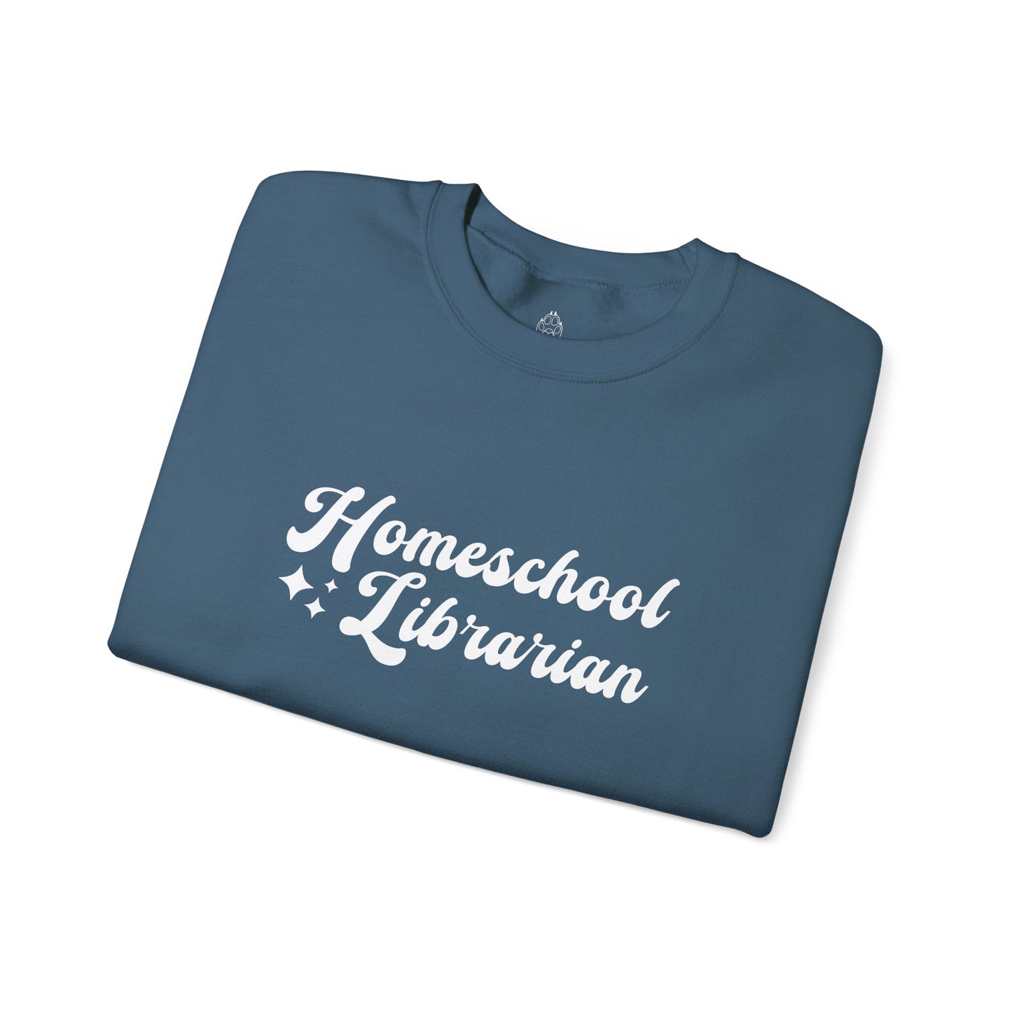 Homeschool Librarian Crewneck Sweatshirt