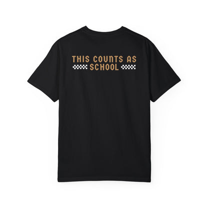 This Counts As School Rad Kid Club Shirt for Homeschool Kids