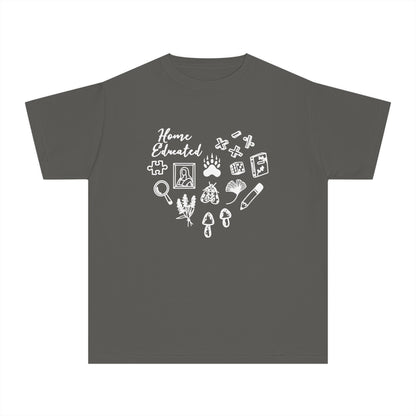 Home Educated Wild Heart Kids Youth Shirt for Homeschool child