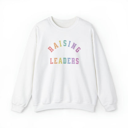 Raising Leaders Crewneck Pullover Sweater for Women