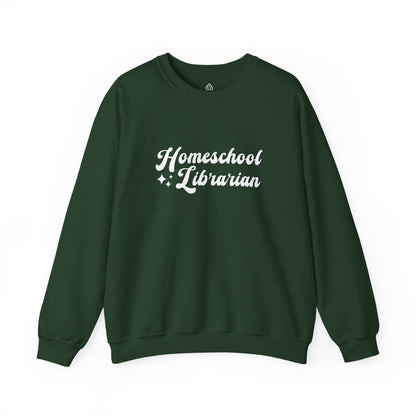 Homeschool Librarian Crewneck Sweatshirt