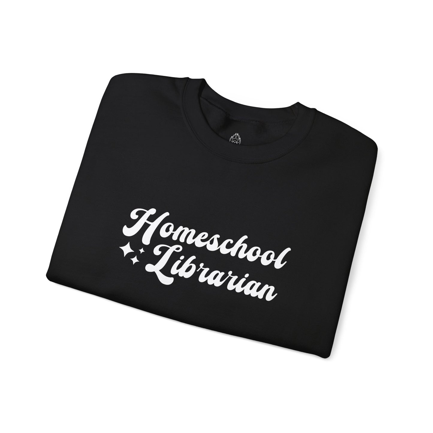 Homeschool Librarian Crewneck Sweatshirt