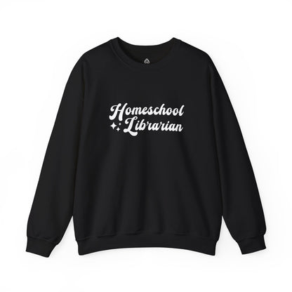 Homeschool Librarian Crewneck Sweatshirt