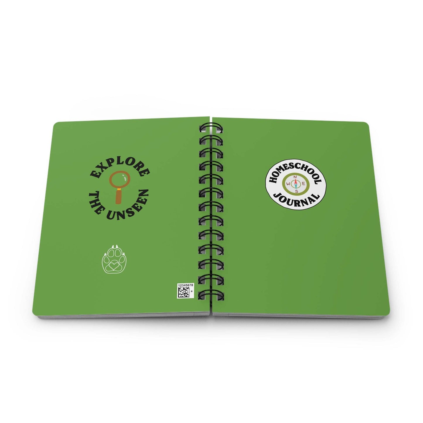 Compass Homeschool Spiral Bound JournalWolfe Paw DesignsCompass Homeschool Spiral Bound JournalGreen - Compass Homeschool lined journal 
Your homeschooler can now write in style with our themed lined journals made for kids just like yours!
Each color has its oCompass Homeschool Spiral Bound Journal