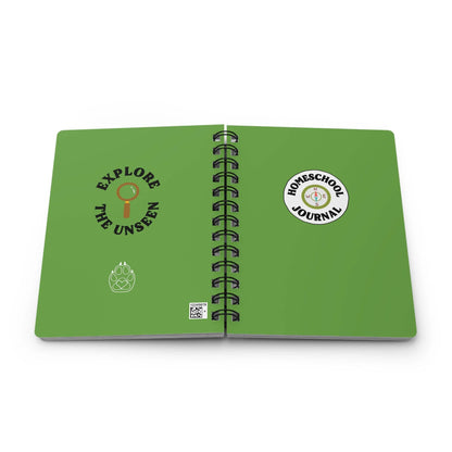 Compass Homeschool Spiral Bound JournalWolfe Paw DesignsCompass Homeschool Spiral Bound JournalGreen - Compass Homeschool lined journal 
Your homeschooler can now write in style with our themed lined journals made for kids just like yours!
Each color has its oCompass Homeschool Spiral Bound Journal
