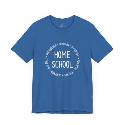 Homeschool & its Benefits Womens Short Sleeve Shirt