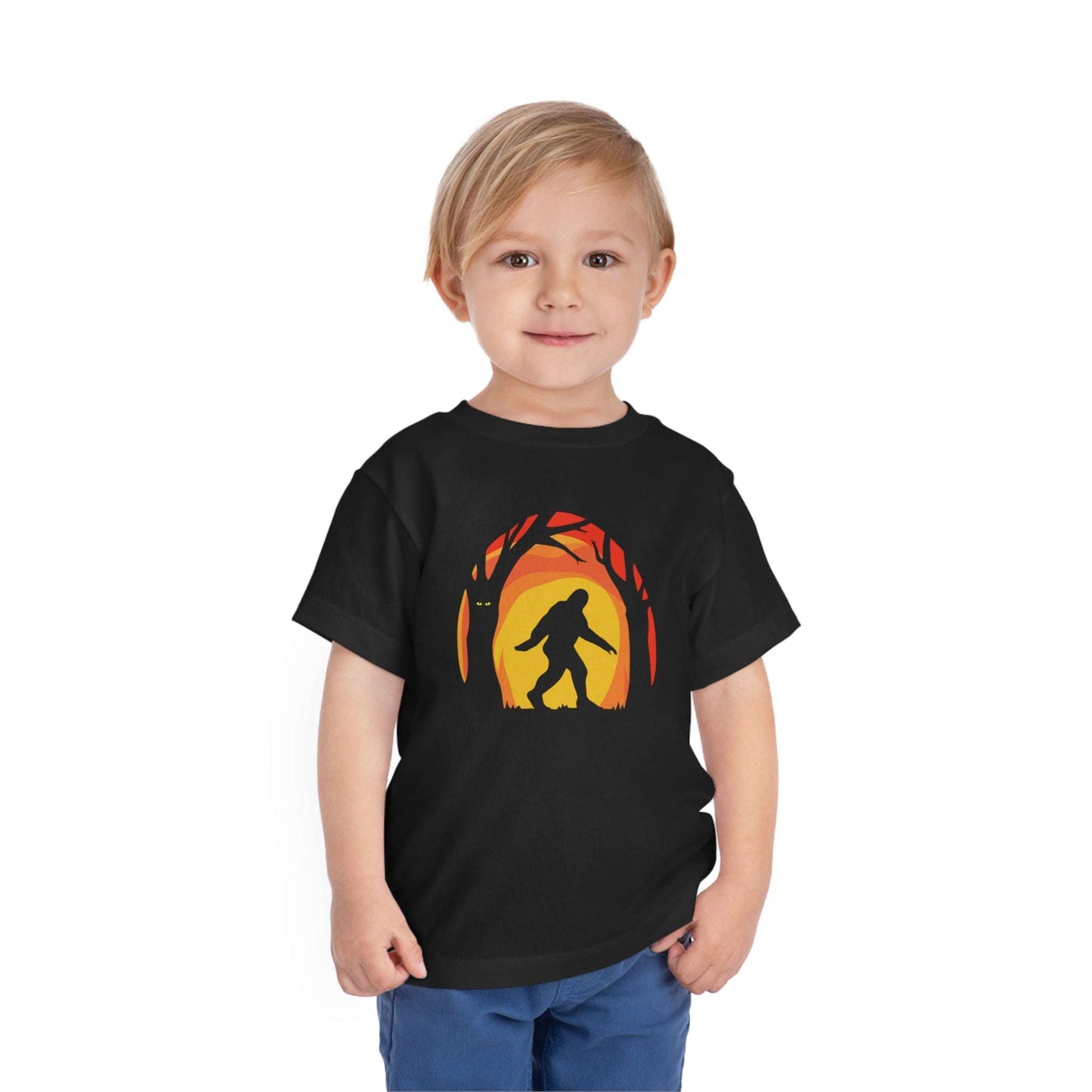 Bigfoot Toddler Short Sleeve Tee ShirtWolfe Paw DesignsBigfoot Toddler Short Sleeve Tee ShirtFor your cryptid fan!
100% Airlume combed and ringspun cotton (fiber content may vary for different colors)Bella Canvas Extra light fabric (3.9 oz/yd² (132 g/m²))


Bigfoot Toddler Short Sleeve Tee Shirt