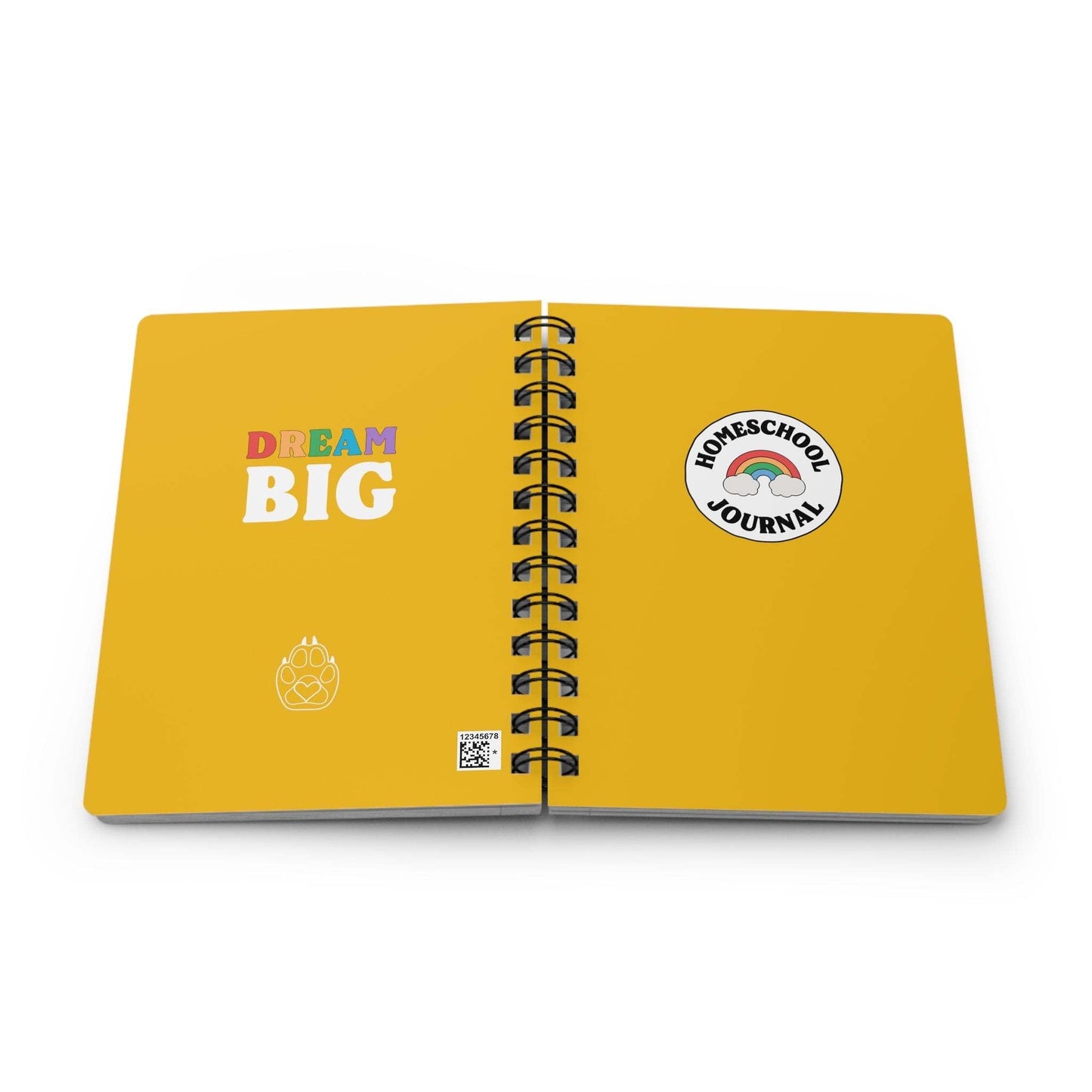 Rainbow Homeschool Spiral Bound JournalWolfe Paw DesignsRainbow Homeschool Spiral Bound JournalYellow - Rainbow homeschool lined journal
Your homeschooler can now write in style with our themed lined journals made for kids just like yours!
Each color has its oRainbow Homeschool Spiral Bound Journal