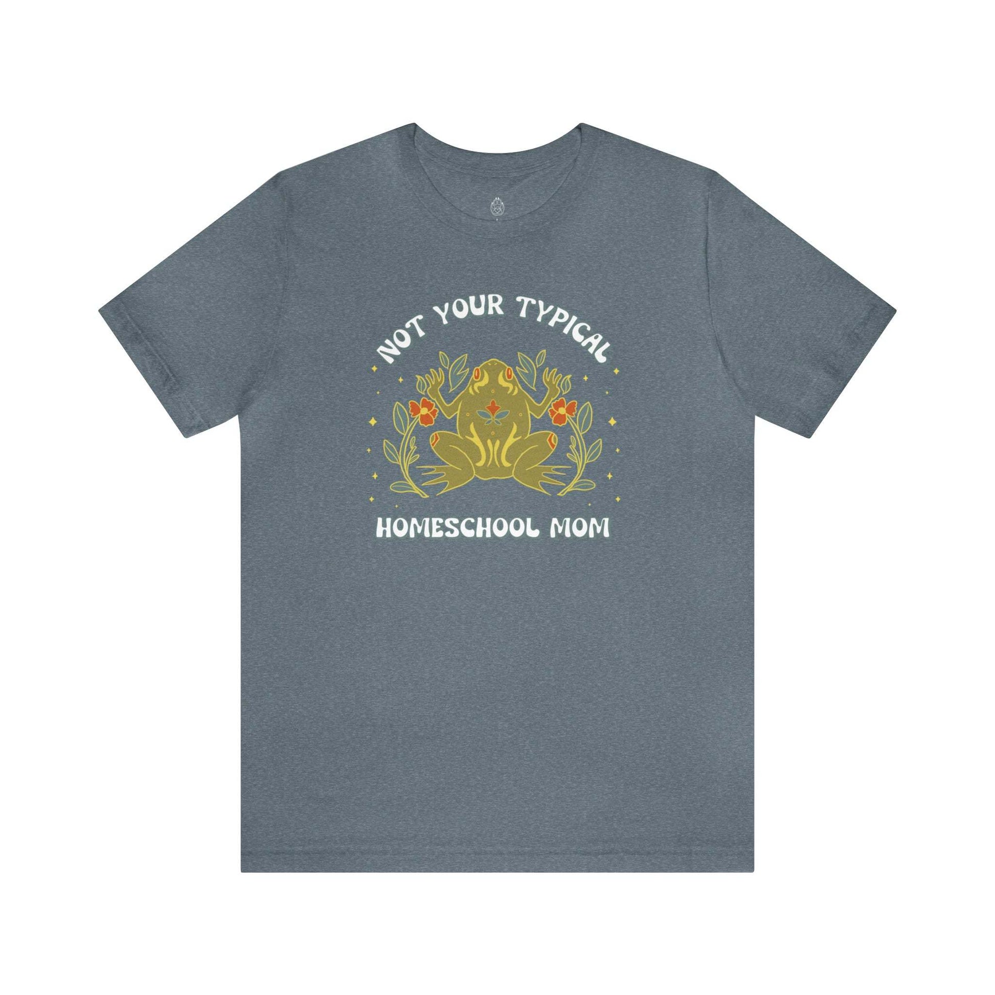 Typical Homeschool Mom Short Sleeve Tee ShirtWolfe Paw DesignsTypical Homeschool Mom Short Sleeve Tee ShirtHow boring it would be if we were all the same.
Match your little!
Check out our kids tee: Not Your Typical Homeschooler 
100% Airlume combed and ringspun cotton (fiNot Your Typical Homeschool Mom Short Sleeve Tee Shirt