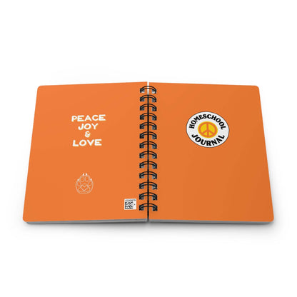 Peace Homeschool Spiral Bound JournalWolfe Paw DesignsPeace Homeschool Spiral Bound JournalOrange - Peace symbol Homeschool lined journal 
Your homeschooler can now write in style with our themed lined journals made for kids just like yours!
Each color hasPeace Homeschool Spiral Bound Journal