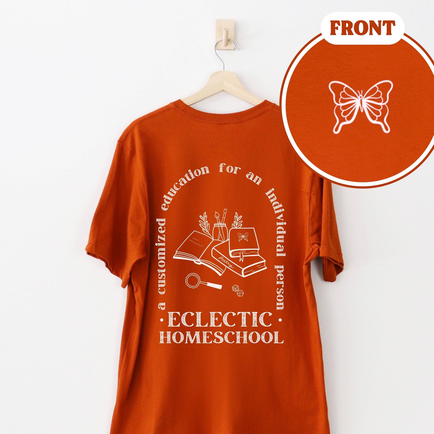 Eclectic Homeschool Short Sleeve Tee Shirt for Mom