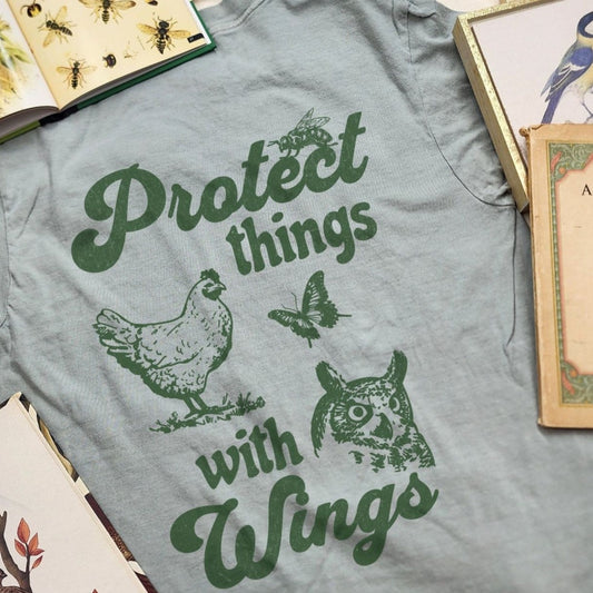 Protect things with Wings Adult T-shirt