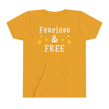 Homeschool Uniform - Fearless and Free Youth Short Sleeve Tee