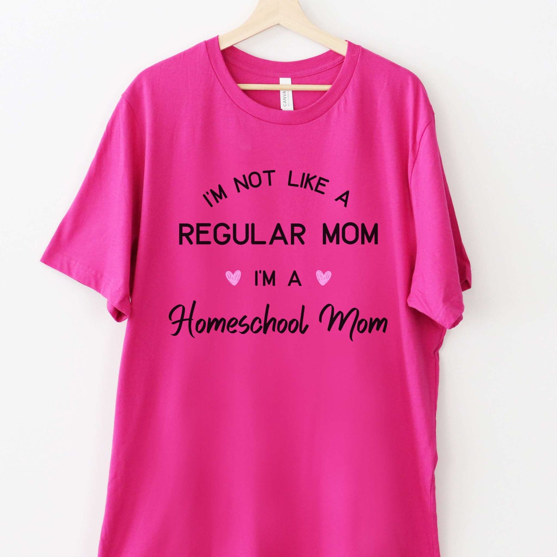 Homeschool Mom Short Sleeve Tee ShirtWolfe Paw DesignsHomeschool Mom Short Sleeve Tee Shirt IYKYK
Bella Canvas UnisexRuns true to size



 
S
M
L
XL
2XL
3XL




Width, in
17.99
20.00
22.01
24.02
25.98
27.99


Length, in
27.99
29.02
30.00
31.02
32.01
32.99
I'm Not a Regular Mom, I'm a Homeschool Mom Short Sleeve Tee Shirt