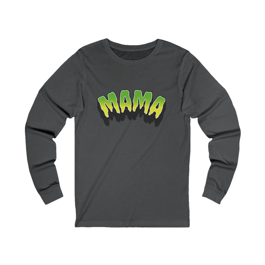 Mama Halloween Womens Long Sleeve Tee Shirt