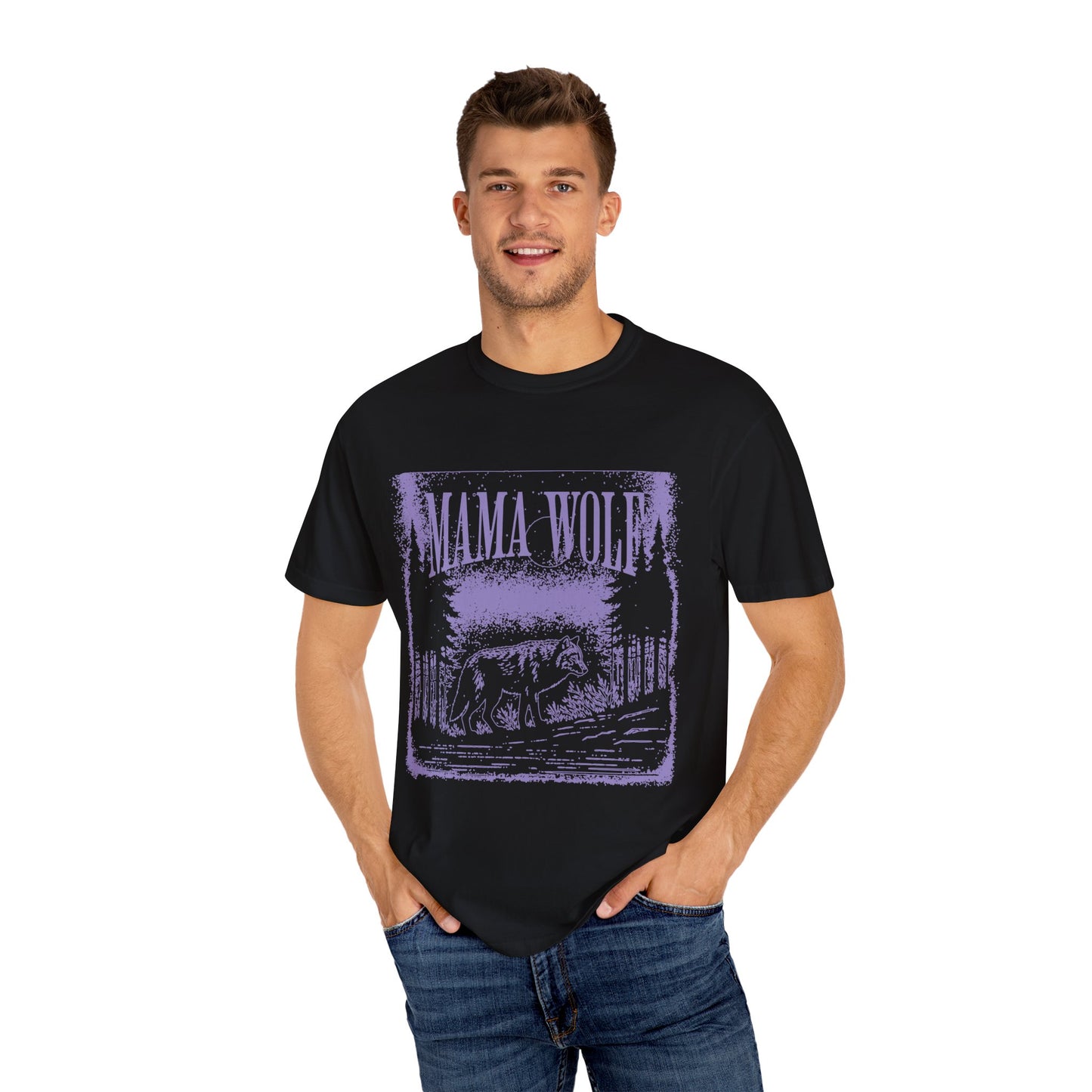 Mama Wolf Adult T-shirt