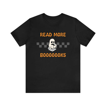 Booooks Womens Short Sleeve Tee ShirtWolfe Paw DesignsBooooks Womens Short Sleeve Tee ShirtA fun Halloween shirt for any book lover!
Also available in kids.
100% Airlume combed and ringspun cotton (fiber content may vary for different colors)Light fabricRuRead More Booooks Womens Short Sleeve Tee Shirt