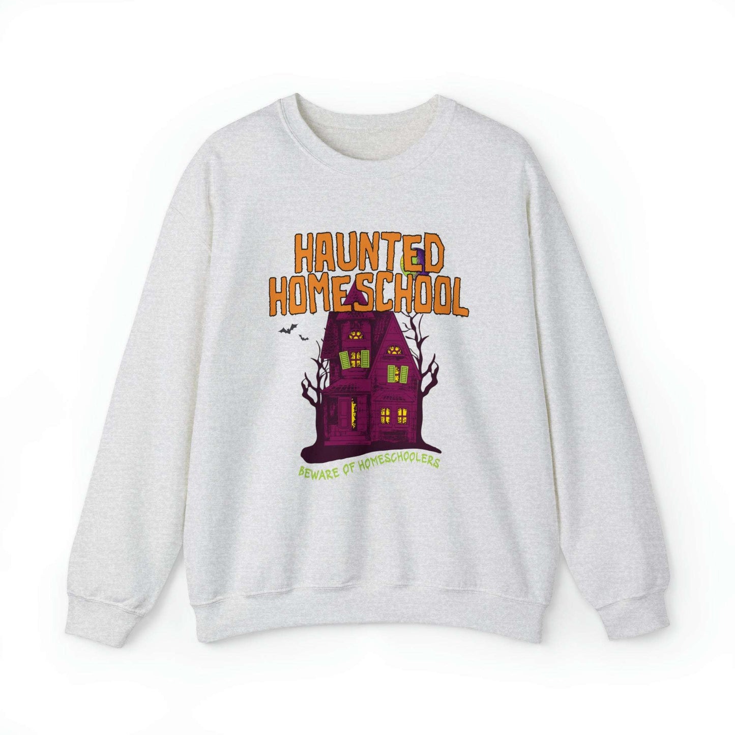 Haunted Homeschool Adult Crewneck SweatshirtWolfe Paw DesignsHaunted Homeschool Adult Crewneck SweatshirtBeware of homeschoolers!
Also available as a tee.
Gildan Unisex Fit
50% cotton, 50% polyester



 
S
M
L
XL
2XL
3XL
4XL
5XL




Width, in
20.00
22.01
24.00
26.00
28.Haunted Homeschool Adult Crewneck Sweatshirt
