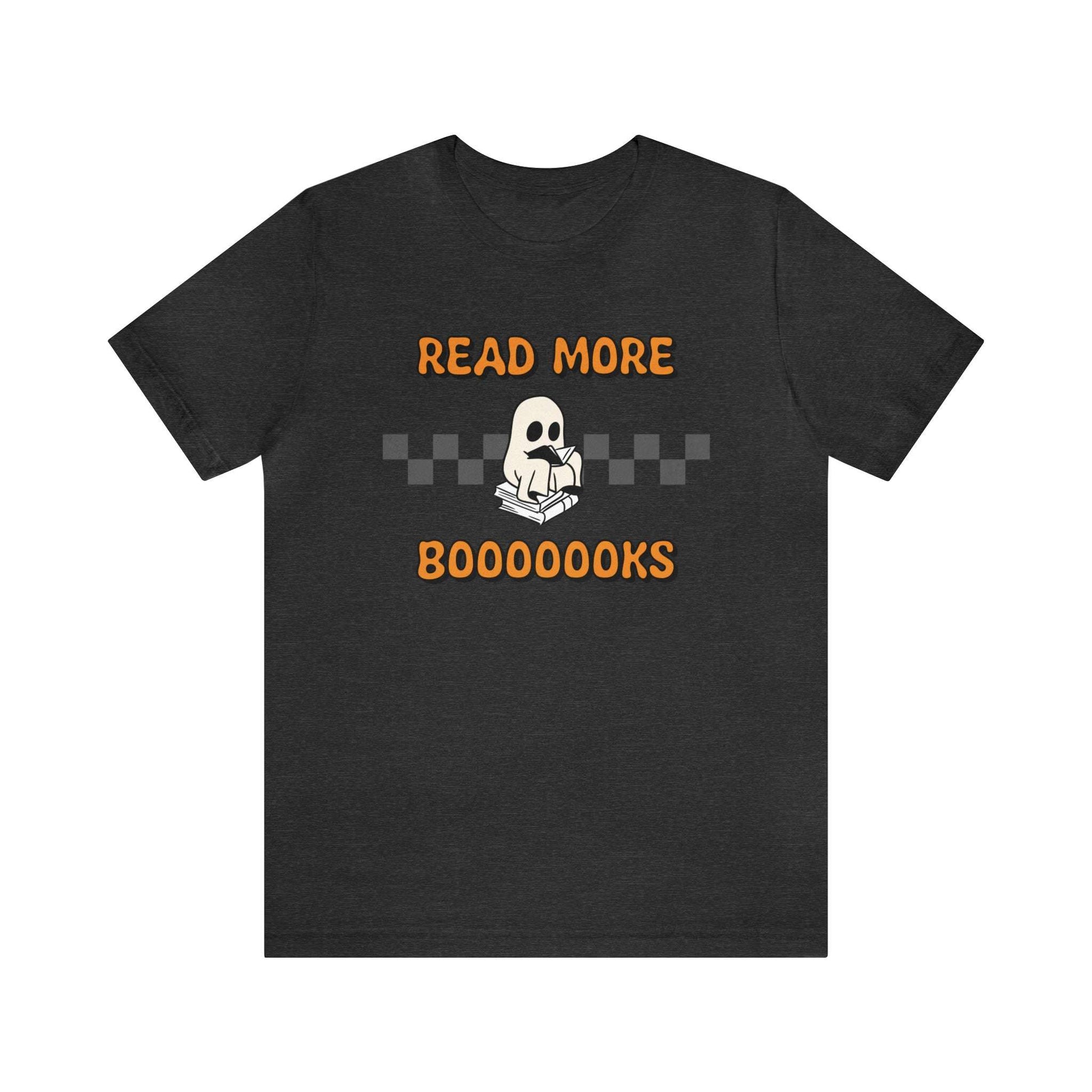 Booooks Womens Short Sleeve Tee ShirtWolfe Paw DesignsBooooks Womens Short Sleeve Tee ShirtA fun Halloween shirt for any book lover!
Also available in kids.
100% Airlume combed and ringspun cotton (fiber content may vary for different colors)Light fabricRuRead More Booooks Womens Short Sleeve Tee Shirt
