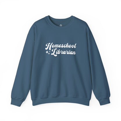 Homeschool Librarian Crewneck Sweatshirt