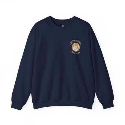 Copy of Homeschool Mom Club - This Counts as School Crewneck Sweatshirt