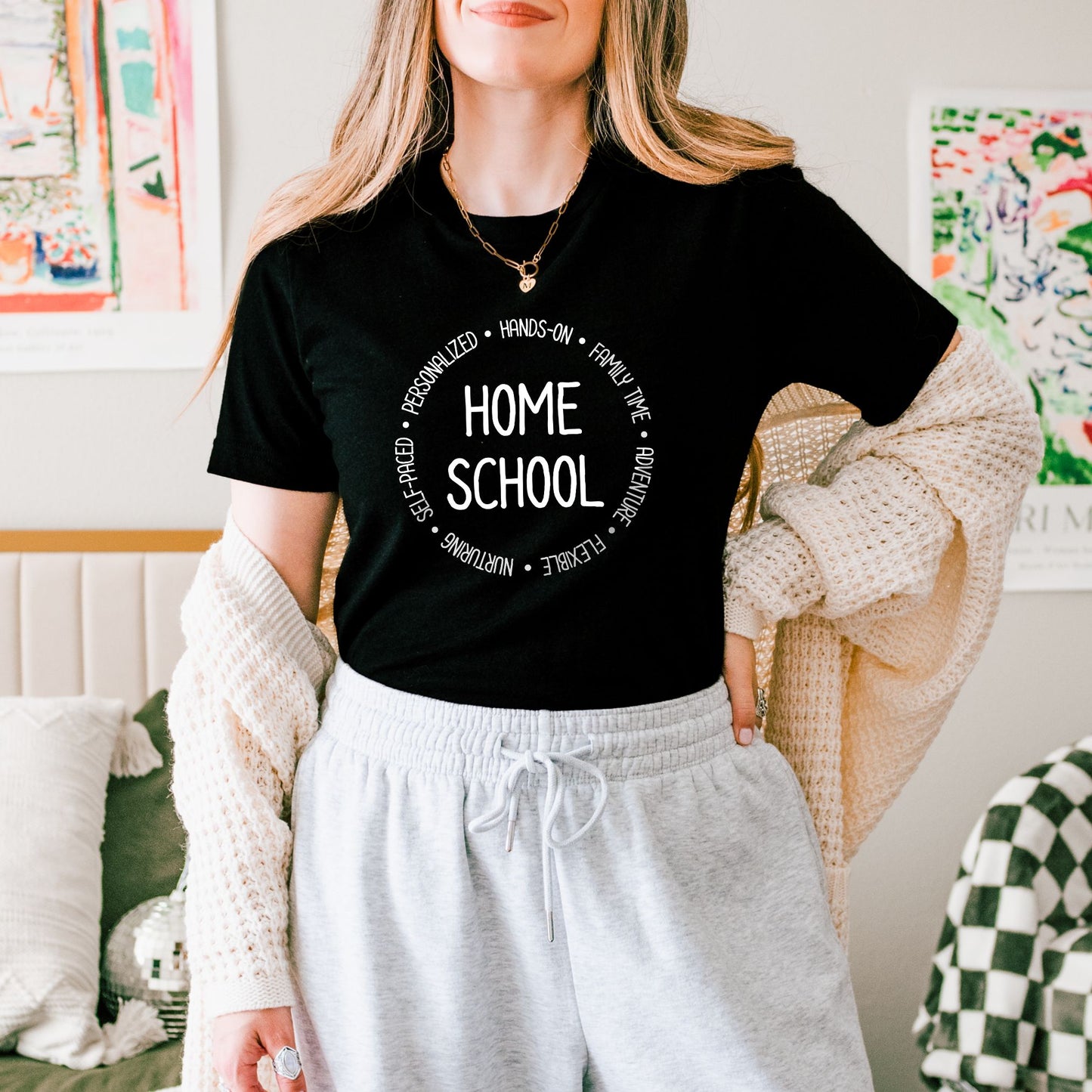 Homeschool & its Benefits Womens Short Sleeve Shirt