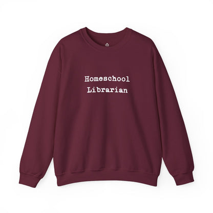 Homeschool Librarian Crewneck Sweatshirt