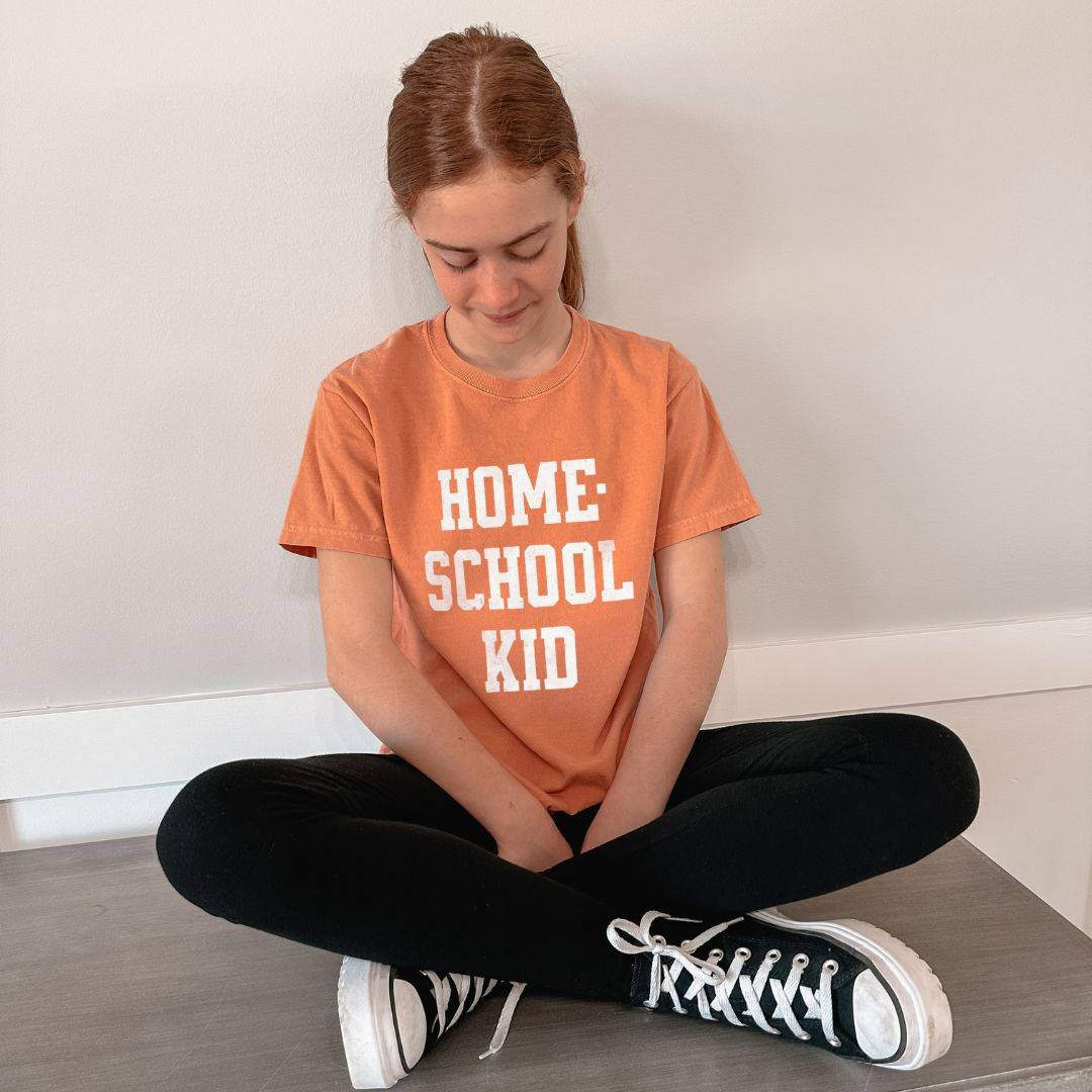 Home-school Kid Youth Shirt Childs Homeschool Tshirt