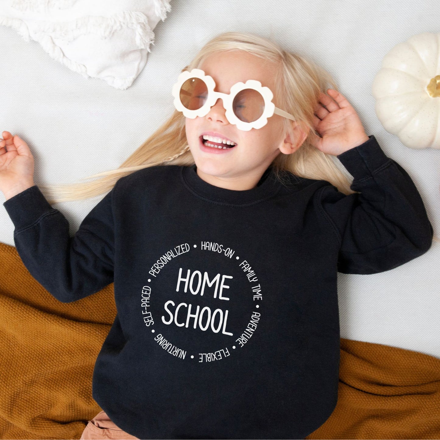 Homeschool & its Benefits Youth Sweatshirt