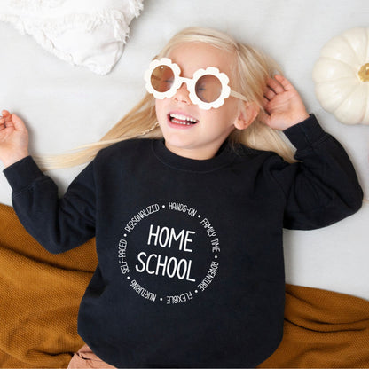 Homeschool & its Benefits Youth Sweatshirt