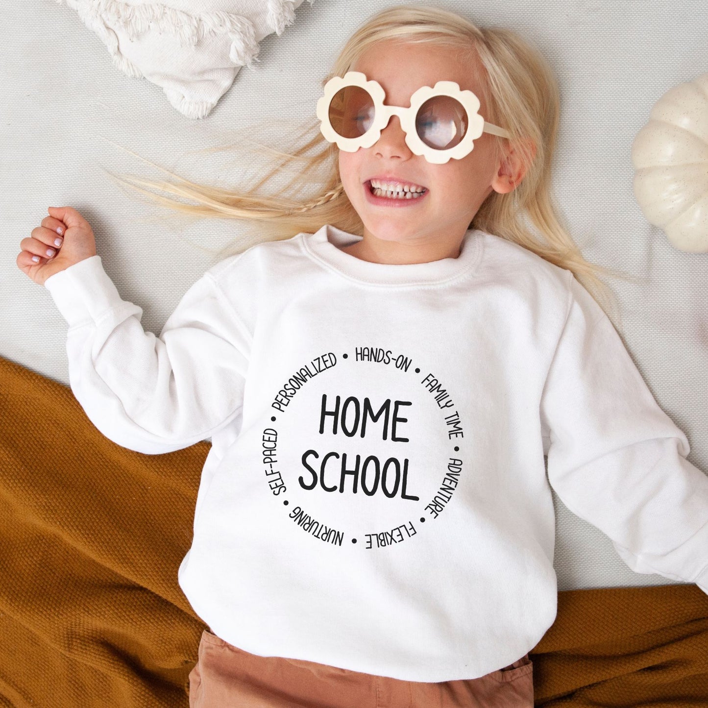 Homeschool & its Benefits Youth Sweatshirt