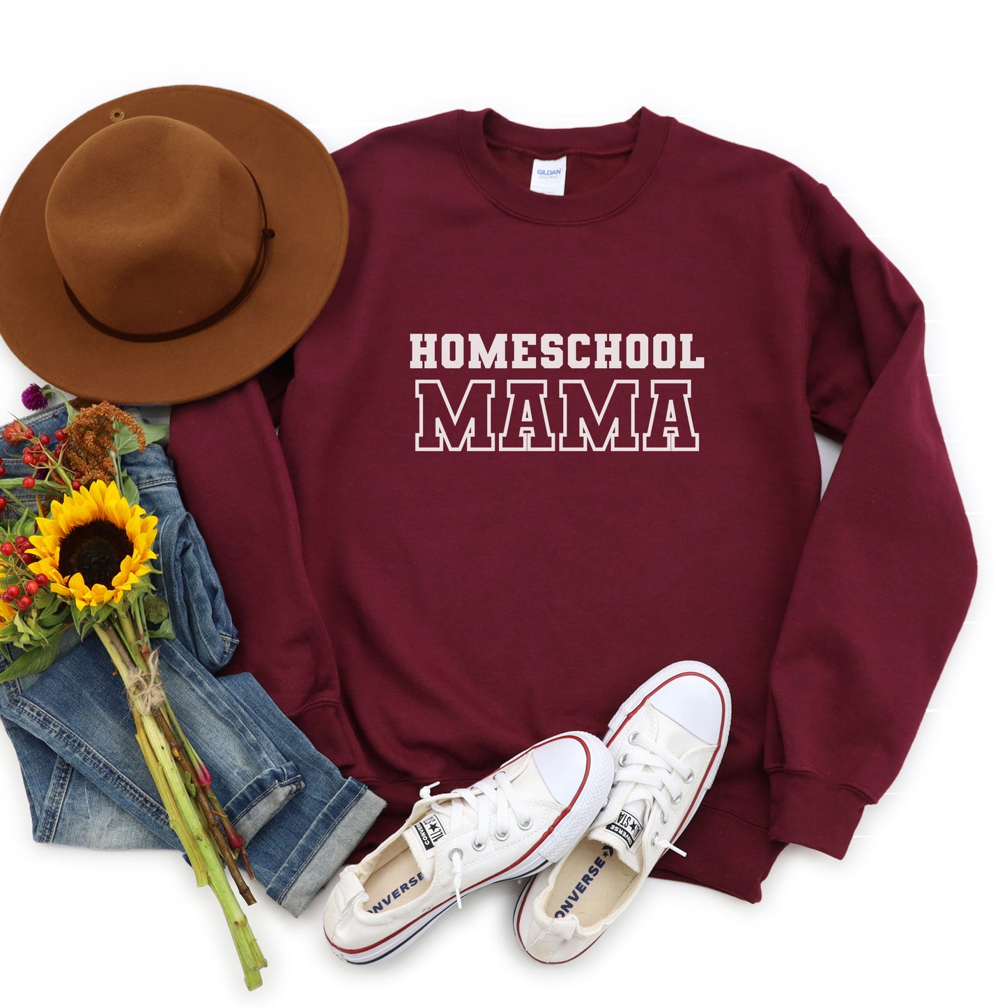 Homeschool Mama Womens Sweatshirt