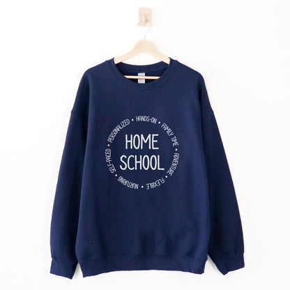 Home School & the Benefits Sweater for Mom