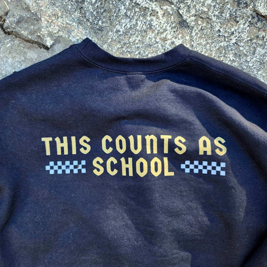 This Counts As School Homeschool Mom Club Sweatshirt