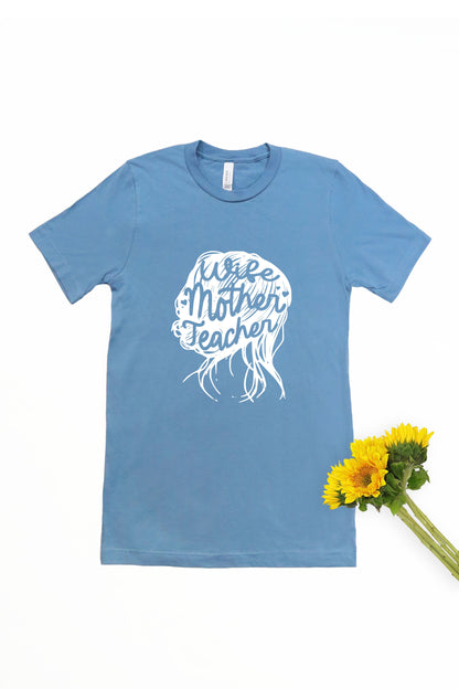 Wife Mother Teacher Short Sleeve Shirt