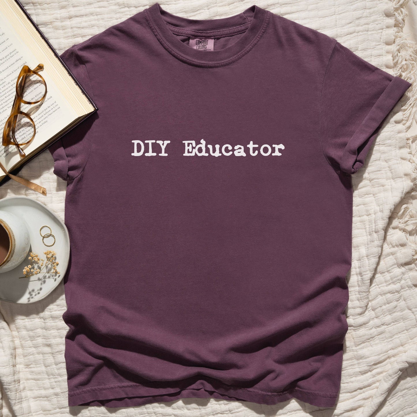 diy educator shirt for homeschool mom shirt